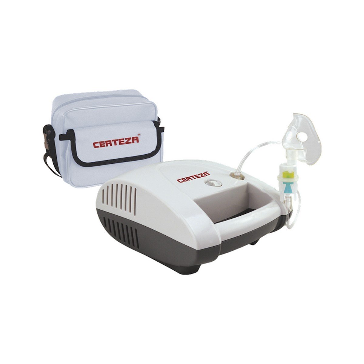 fdd7103e63a8392b8474959adcec6b67 Certeza NB 607 - Nebulizer Compressor System With Premium Bag - Image 1
